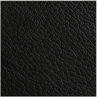 black bonded leather