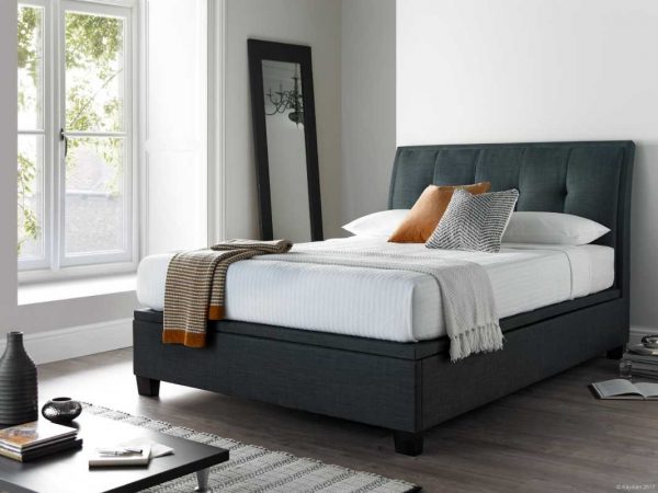 Accent Ottoman Bed, Slate
