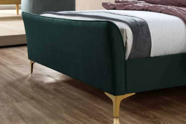 Clover Bed Frame In Green