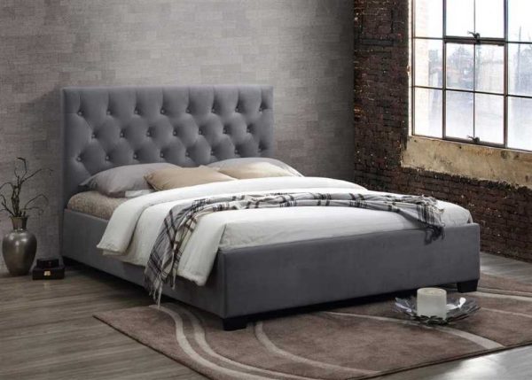 Cologne bed in Grey