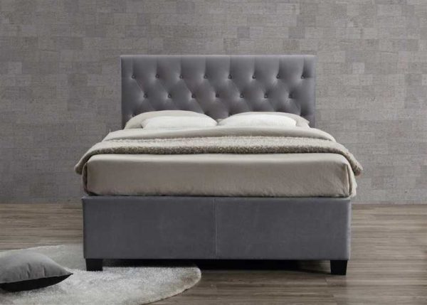 Cologne bed in Grey
