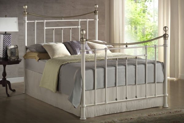 birlea-bronte-cream-bedframe-room-setting