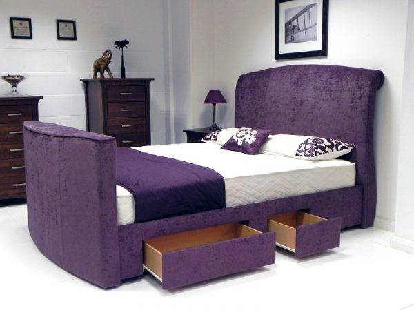 Avignon TV Bed Showing Drawers