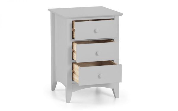 cameo-3-drawer-bedside-dove-grey-open