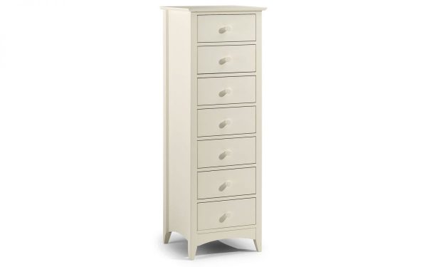 cameo-7-drawer-chest in stone white