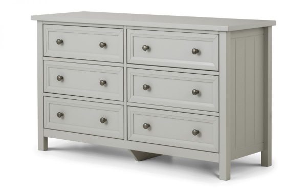 maine-6-drawer-wide-chest in dove grey