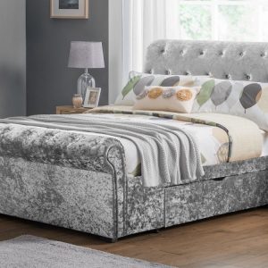 verona-2-drawer-storage-bed-silver
