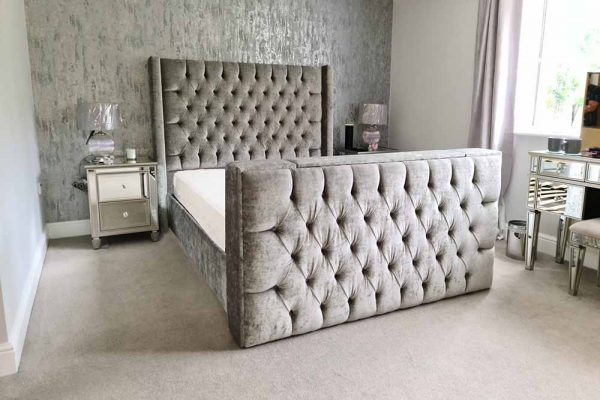 Eleanor ottoman tv bed in grey
