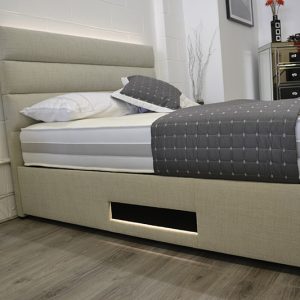 TV ottoman bed