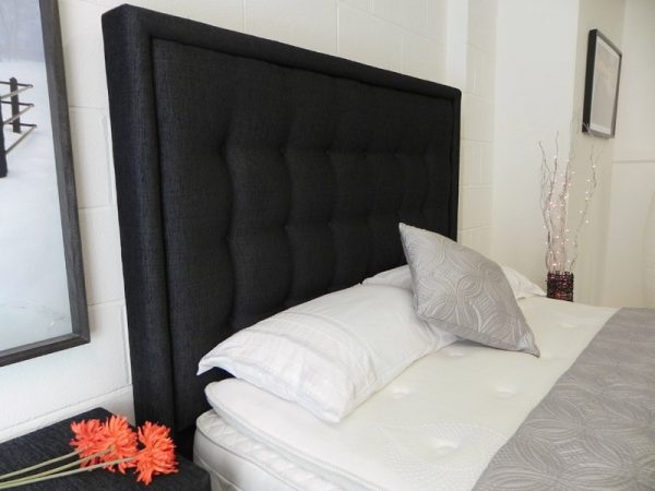 Hudson adjustable tv bed in black